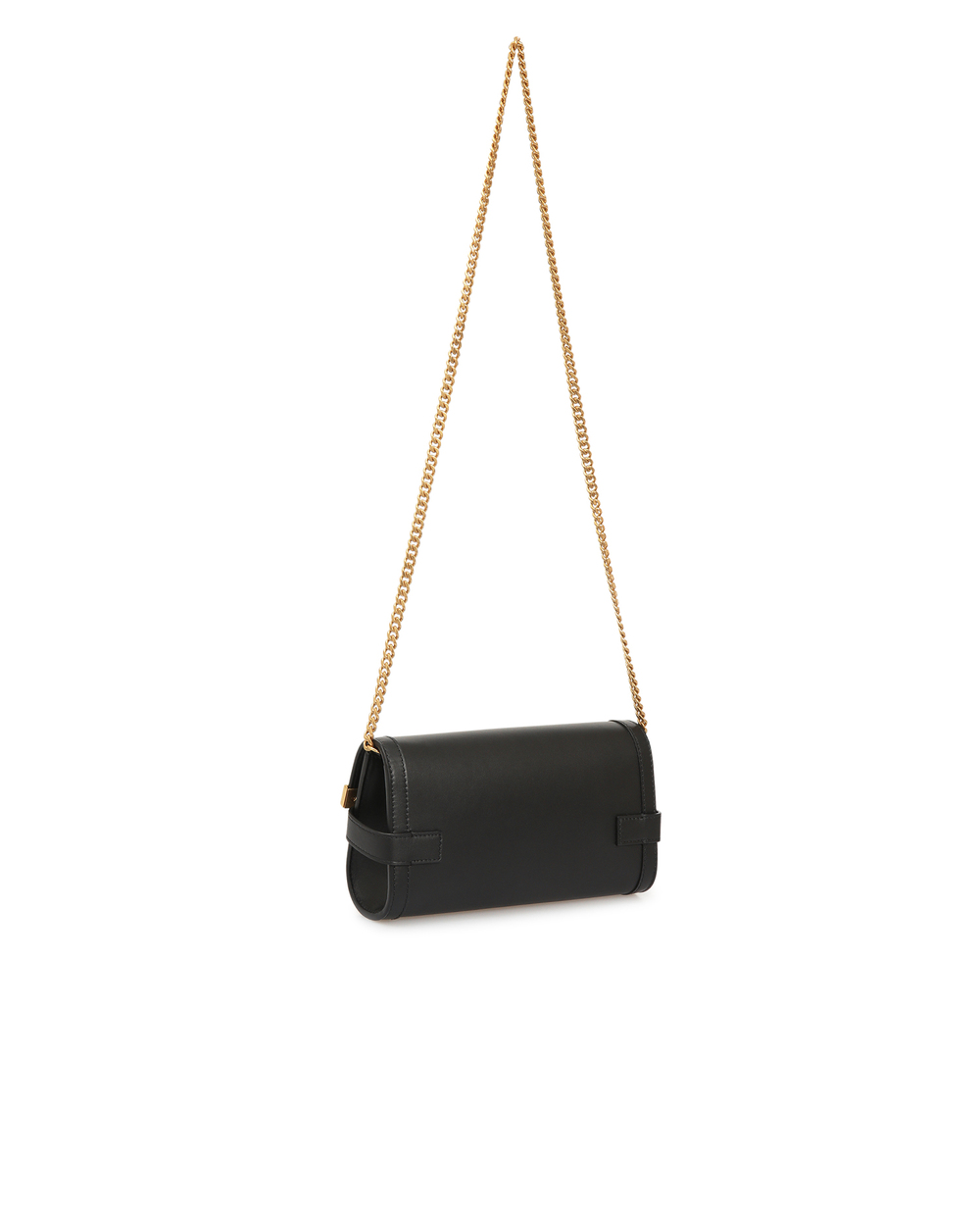 Шкіряна сумка Balmain VN1S596LVPT, чорний колір • Купити в інтернет-магазині Kameron