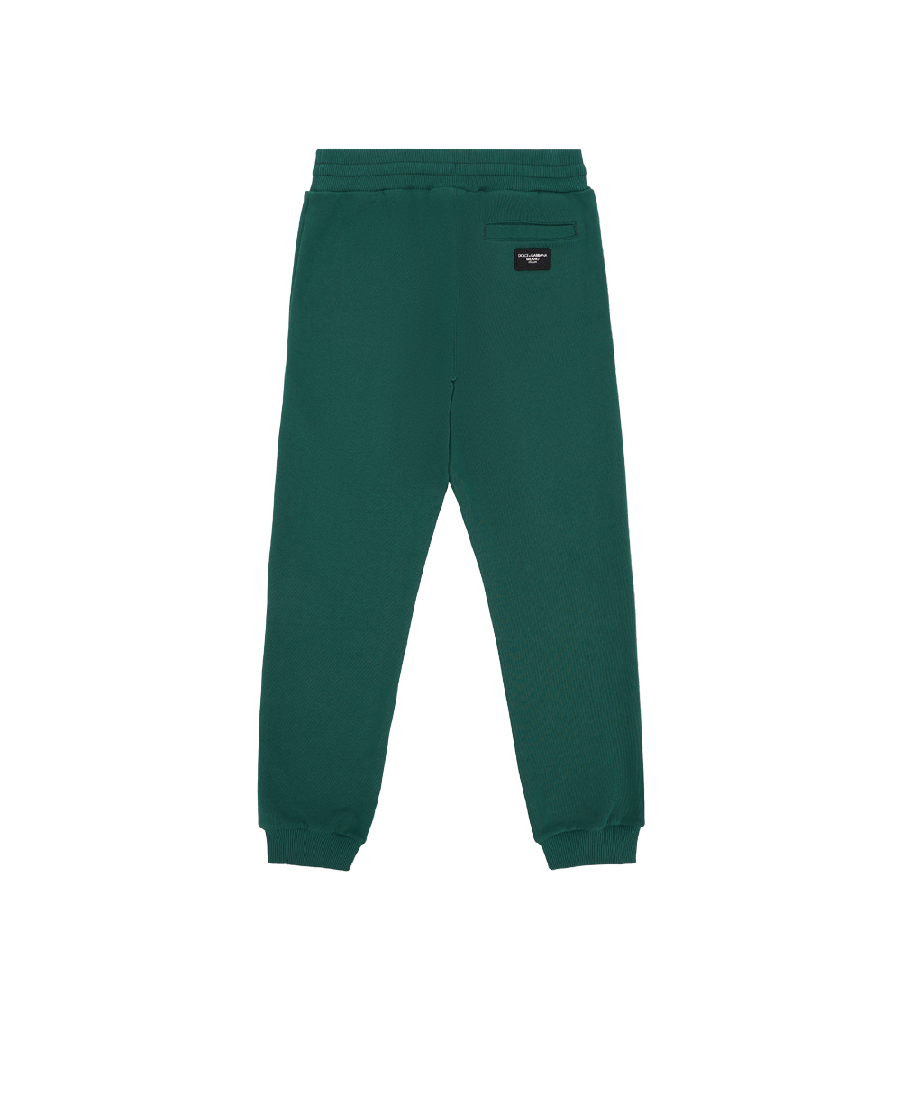 Дитячі спортивні штани (костюм) Dolce&Gabbana Kids L4JPT0-G7M4R-S, зелений колір • Купити в інтернет-магазині Kameron