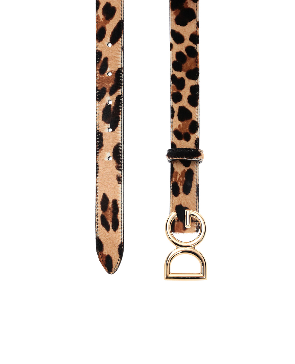 Шкіряний ремінь Dolce&Gabbana BE1325-AZ375, різнокольоровий колір • Купити в інтернет-магазині Kameron
