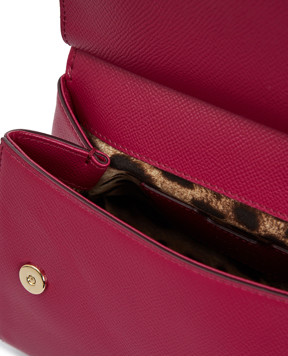 Шкіряна сумка Sicily Medium Dolce&Gabbana BB6003-A1001, фуксія колір • Купити в інтернет-магазині Kameron