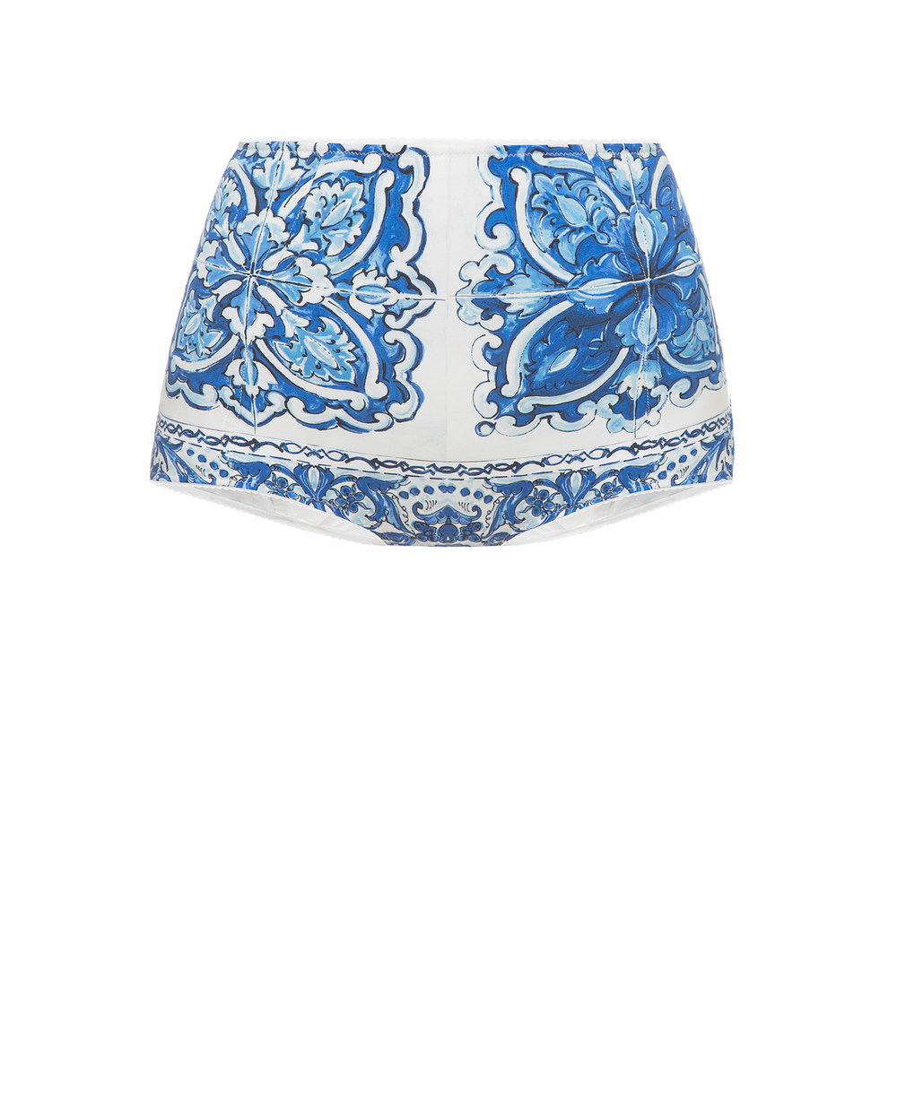 Шелковые трусики от купальника Dolce&Gabbana FTADVT-FPAIV, белый цвет • Купить в интернет-магазине Kameron