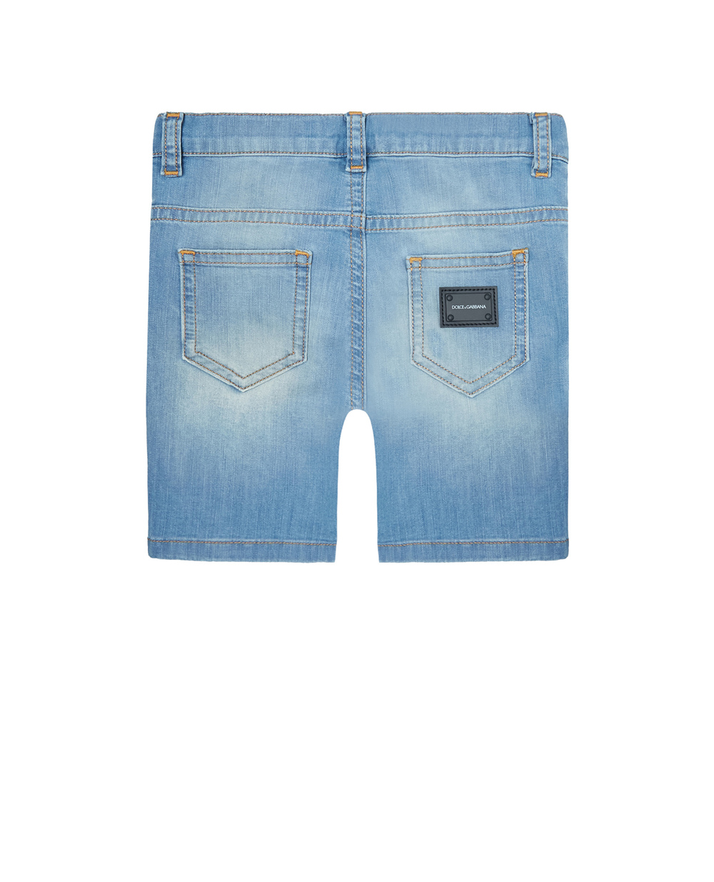Джинсовые шорты Dolce&Gabbana Kids L12Q36-LD879, голубой цвет • Купить в интернет-магазине Kameron