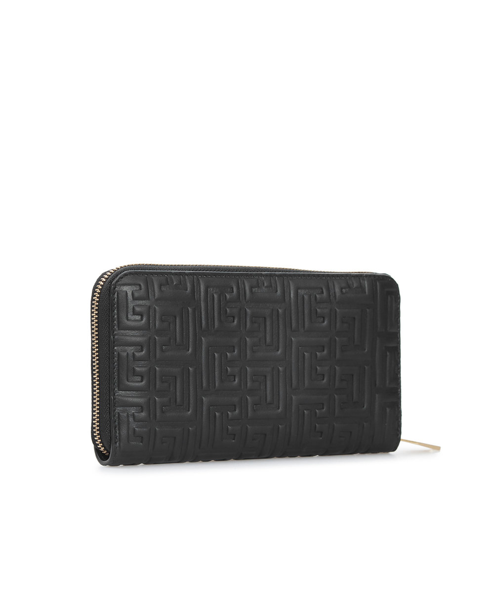 Кожаный кошелек Balmain WN1NJ131LESP, черный цвет • Купить в интернет-магазине Kameron