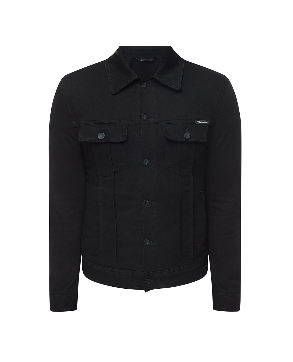 Джинсовая куртка Dolce&Gabbana G9VZ8D-G8CN9, черный цвет • Купить в интернет-магазине Kameron