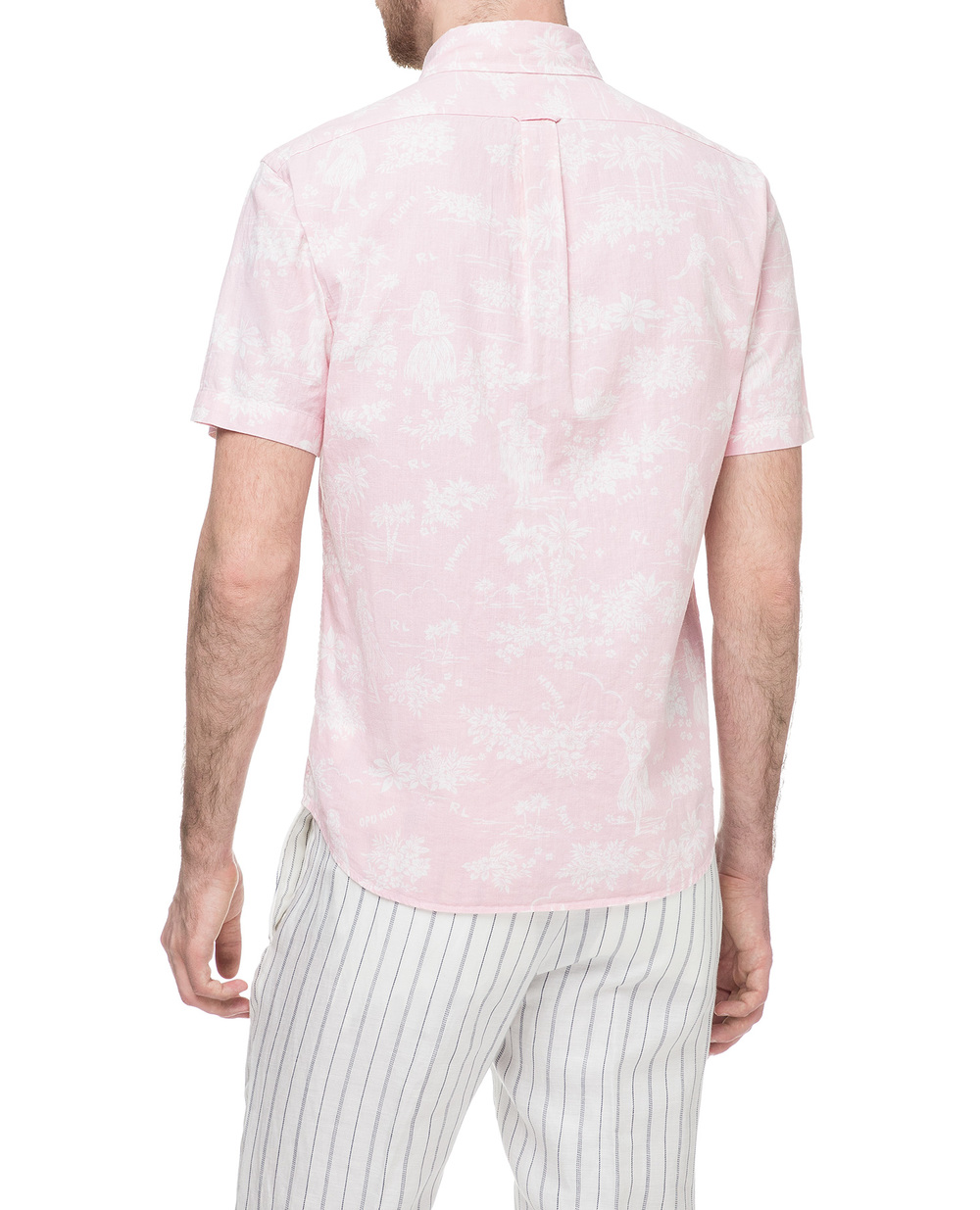 Сорочка Polo Ralph Lauren 710758067001, рожевий колір • Купити в інтернет-магазині Kameron