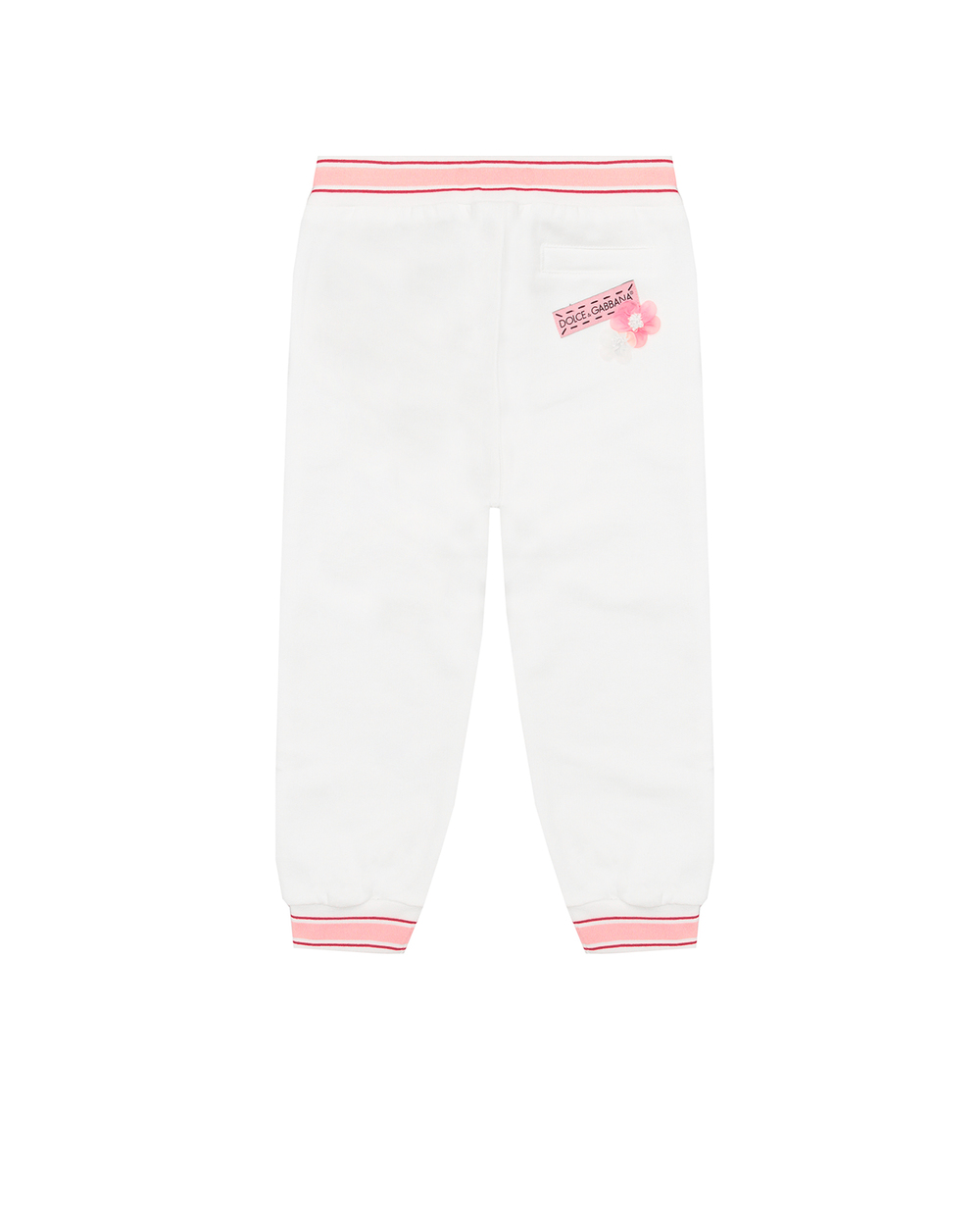 Спортивные брюки Dolce&Gabbana Kids L2JP4A-G7YFB, белый цвет • Купить в интернет-магазине Kameron