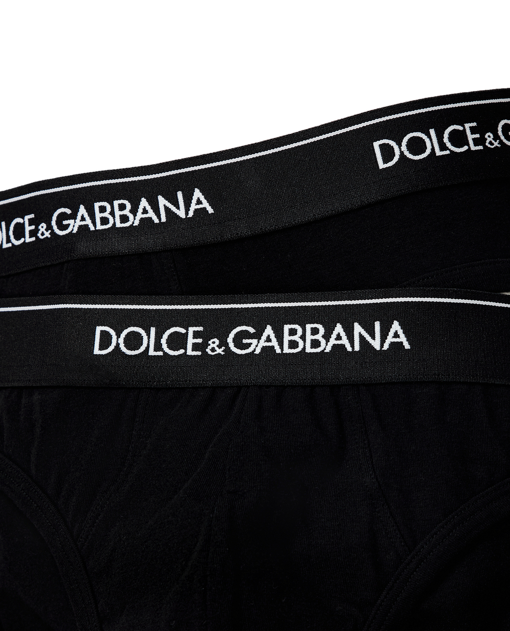 Брифы (2 шт.) Dolce&Gabbana M9C03J-ONN95, черный цвет • Купить в интернет-магазине Kameron
