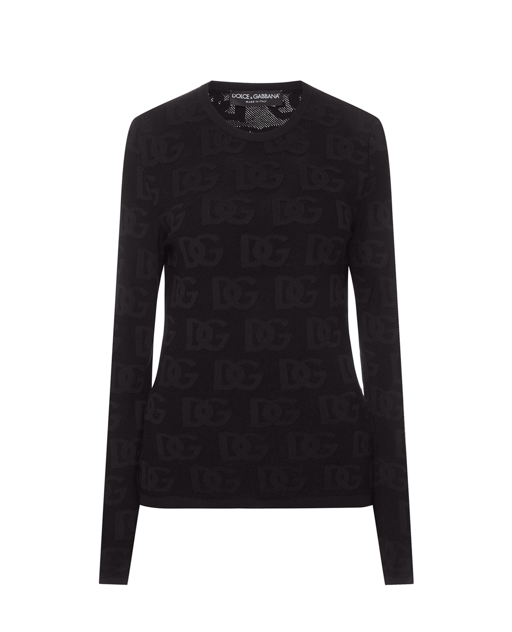Джемпер Dolce&Gabbana FXI40T-JAIL2, чорний колір • Купити в інтернет-магазині Kameron