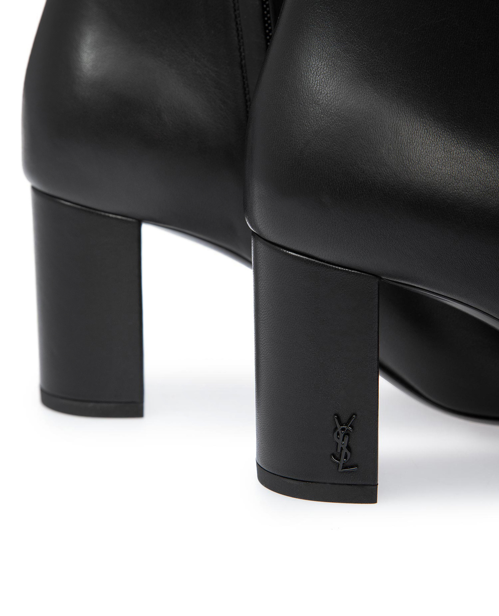 Шкіряні ботильйони Lou Saint Laurent 529350-0RRVV, чорний колір • Купити в інтернет-магазині Kameron