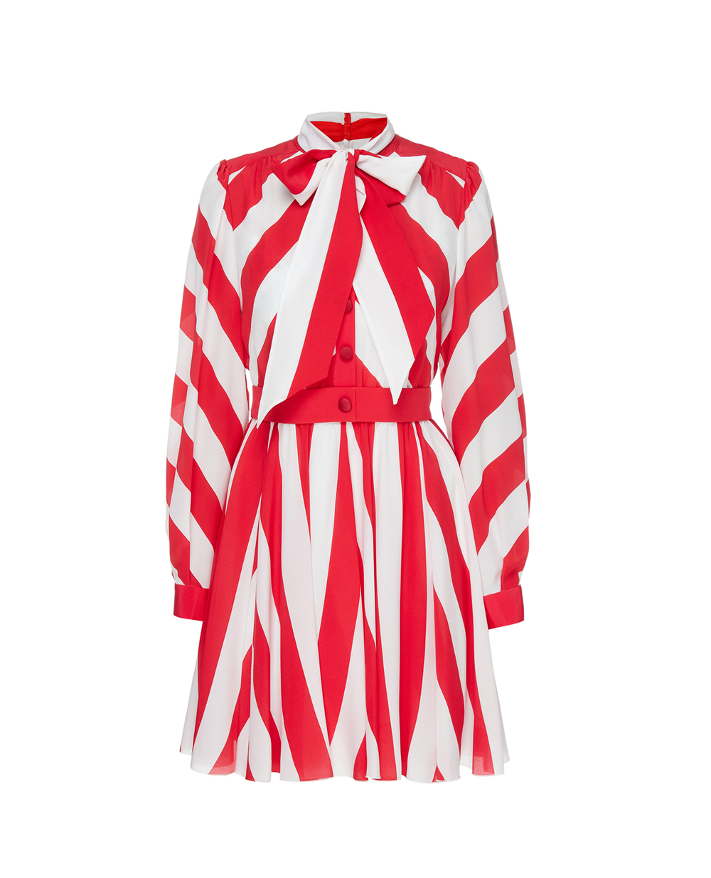 Шелковое платье Dolce&Gabbana F6H2ET-HS199, разноцветный цвет • Купить в интернет-магазине Kameron