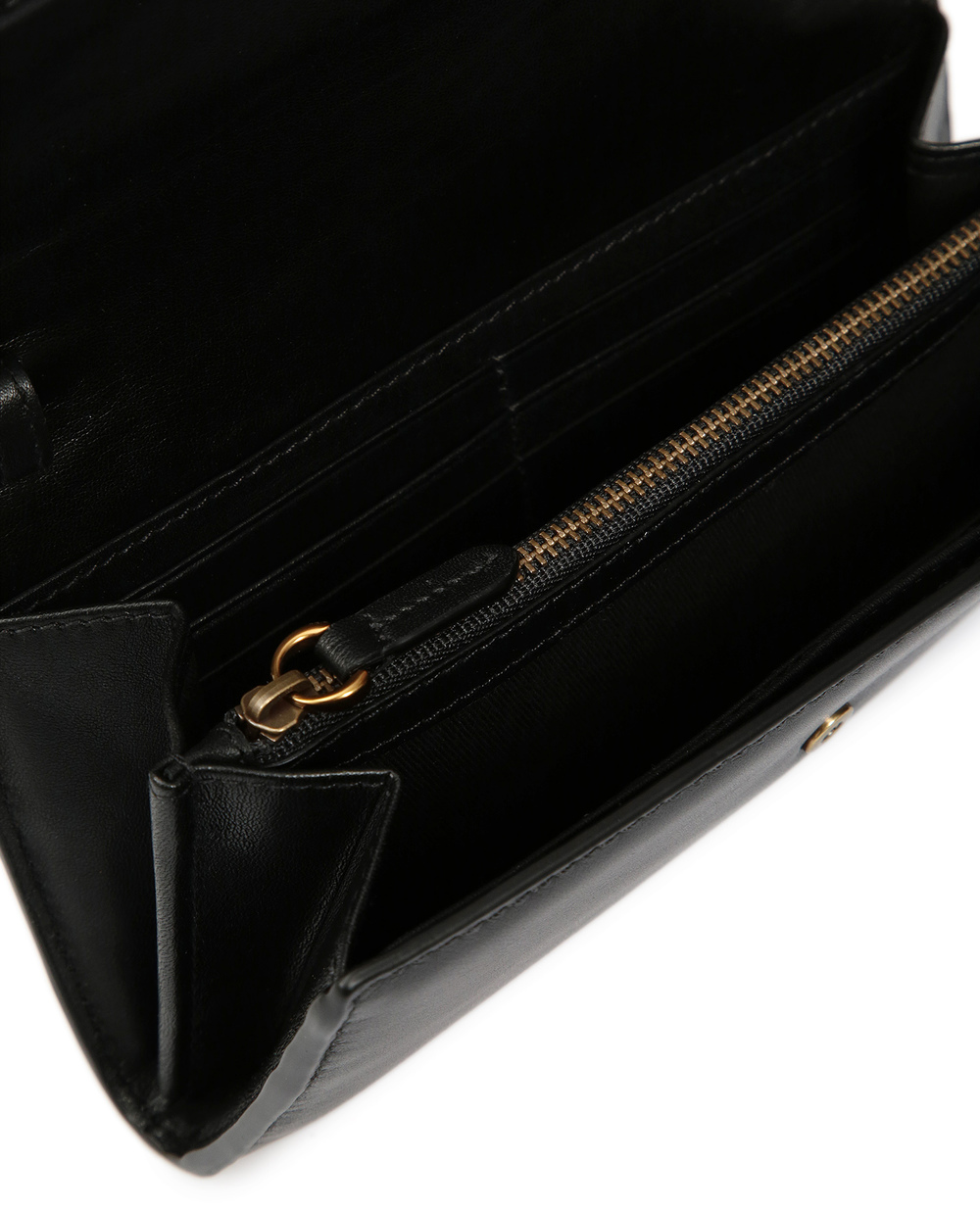 Кожаный клатч Polo Ralph Lauren 427768727002, черный цвет • Купить в интернет-магазине Kameron
