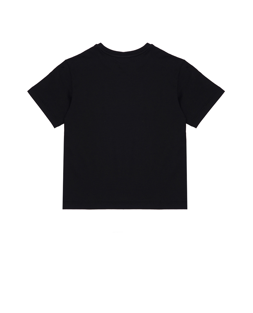 Дитяча футболка Dolce&Gabbana Kids L4JTEY-G7I8P-S, чорний колір • Купити в інтернет-магазині Kameron