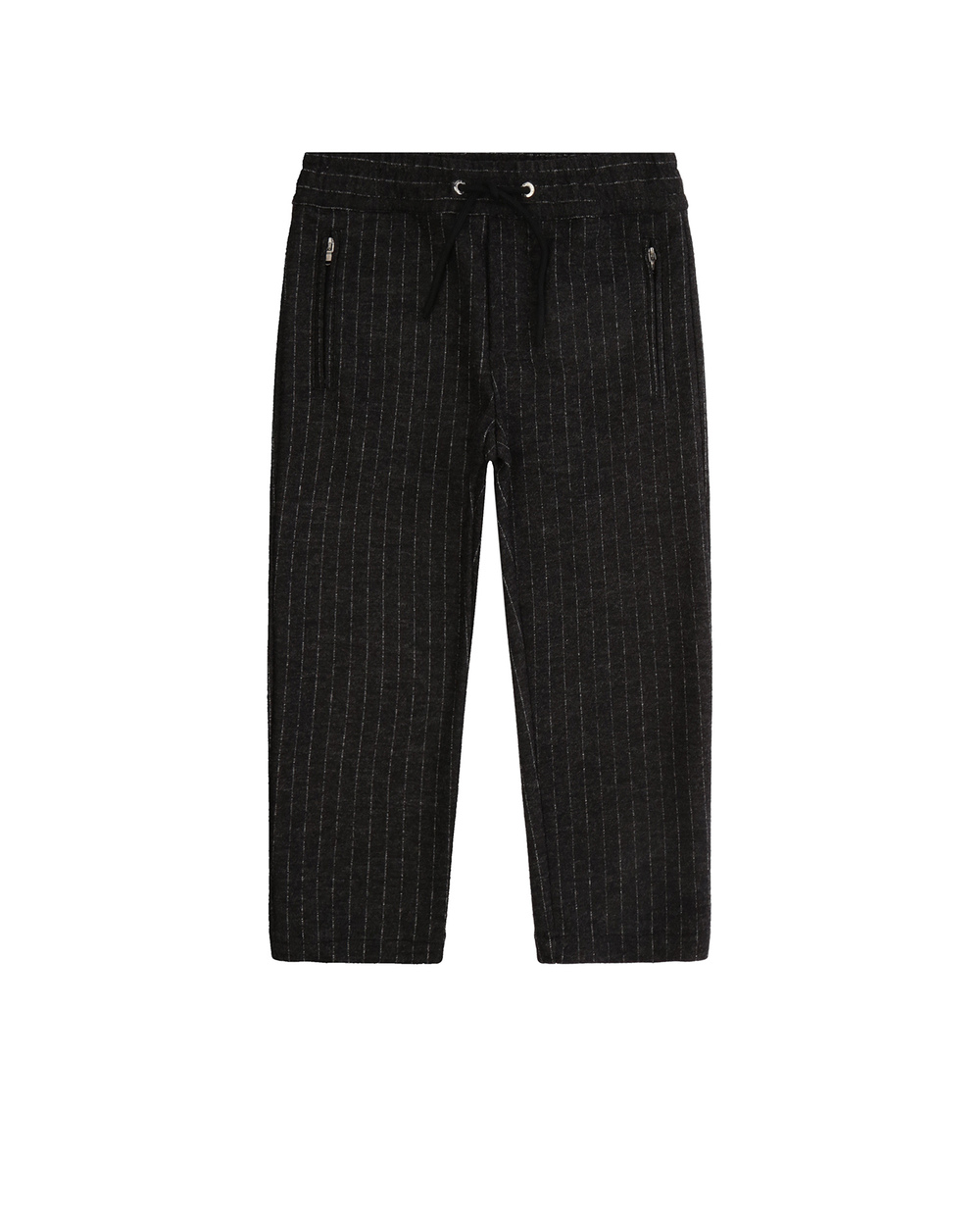 Шерстяные брюки Dolce&Gabbana Kids L42P78-FR3D2-S, серый цвет • Купить в интернет-магазине Kameron