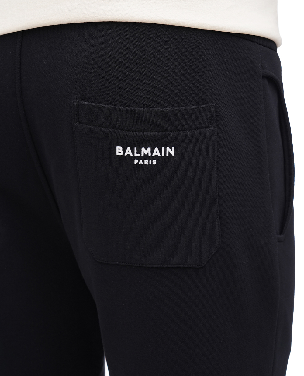 Шорти Balmain CH1OA003BB04, чорний колір • Купити в інтернет-магазині Kameron