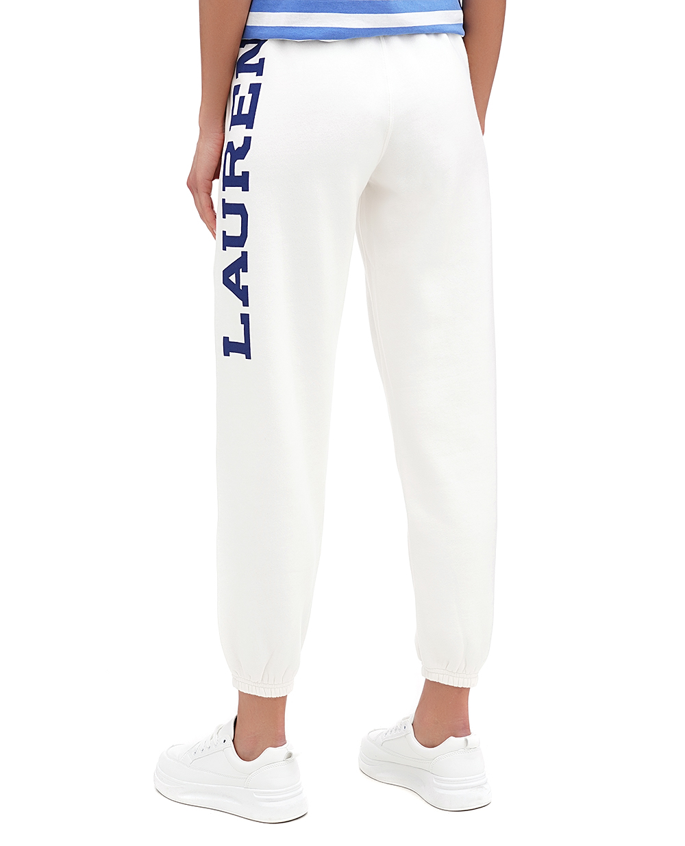 Спортивные брюки Polo Ralph Lauren 211924252001, белый цвет • Купить в интернет-магазине Kameron