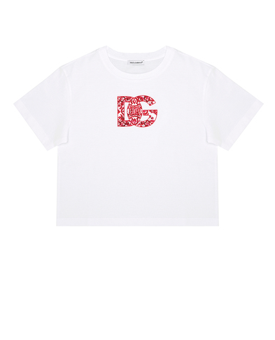 Dolce&Gabbana Дитяча трикотажна футболка - Артикул: L5JTHW-G7KXQ-S