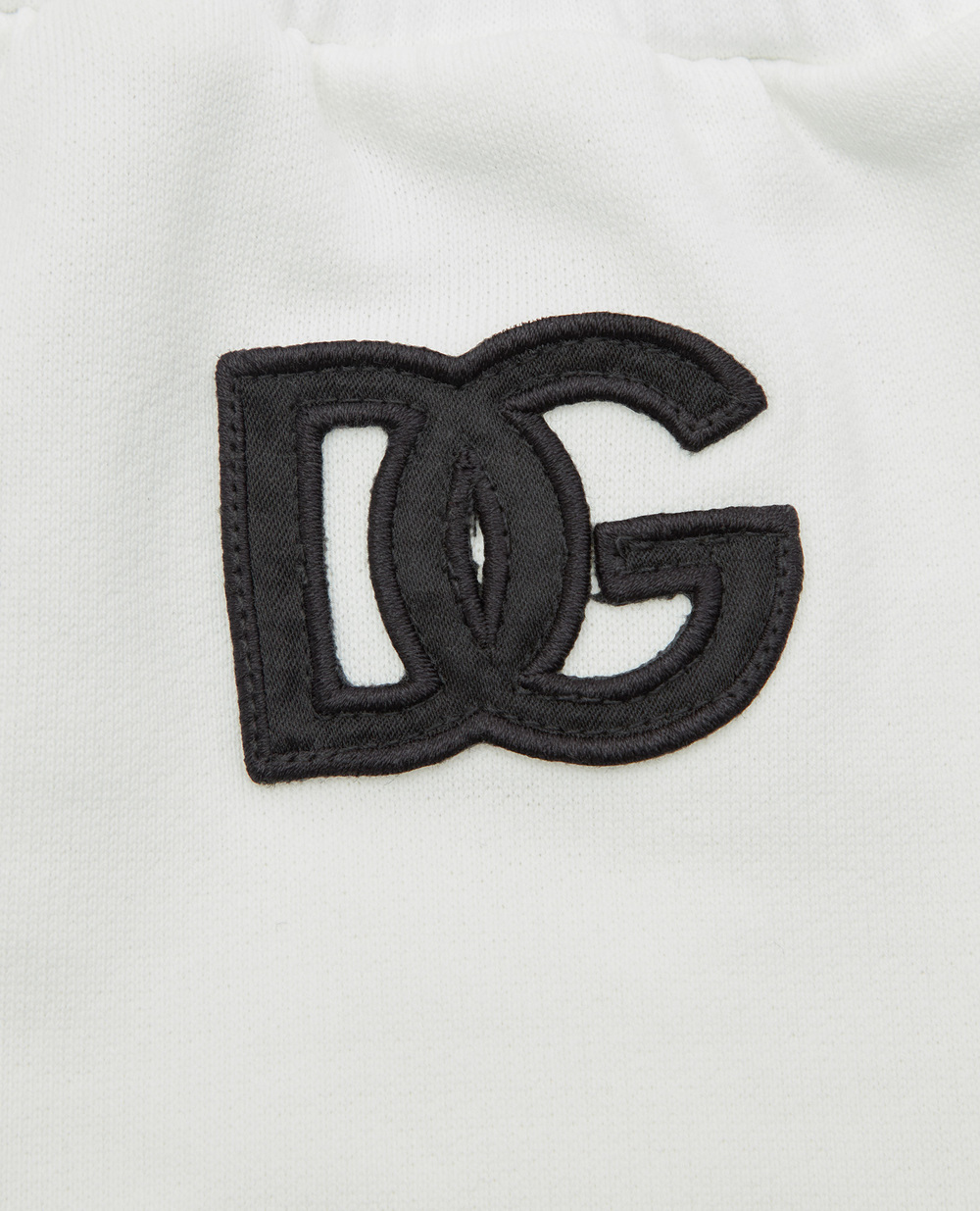 Детские спортивные брюки (костюм) Dolce&Gabbana Kids L5JP9T-G7G9Q-B, белый цвет • Купить в интернет-магазине Kameron