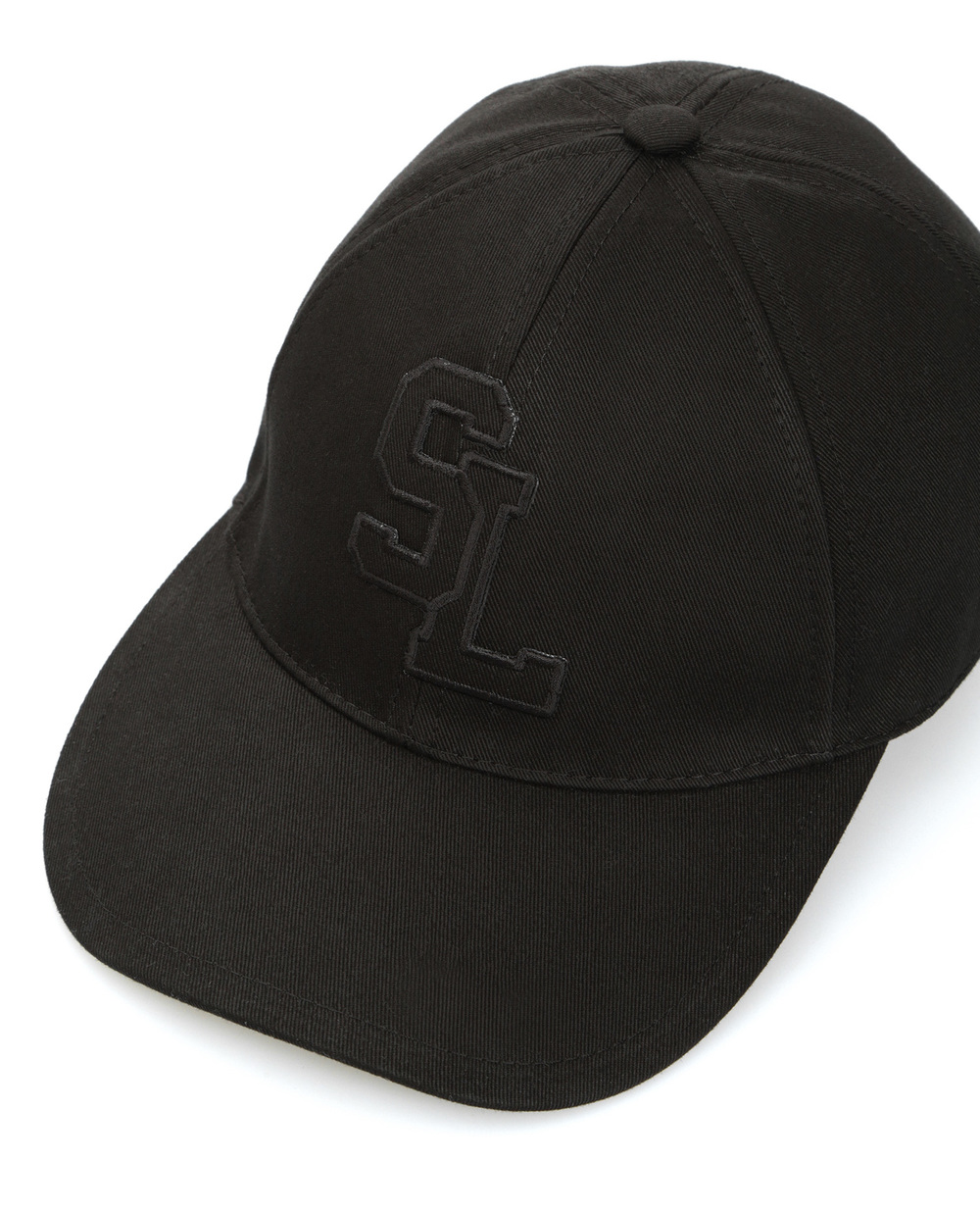 Бейсболка Saint Laurent 690929-3YI99, чорний колір • Купити в інтернет-магазині Kameron