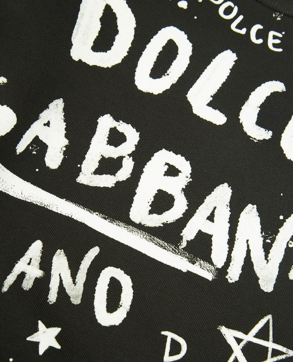 Свитшот Dolce&Gabbana Kids L4JW0K-G7BJQ-S, черный цвет • Купить в интернет-магазине Kameron