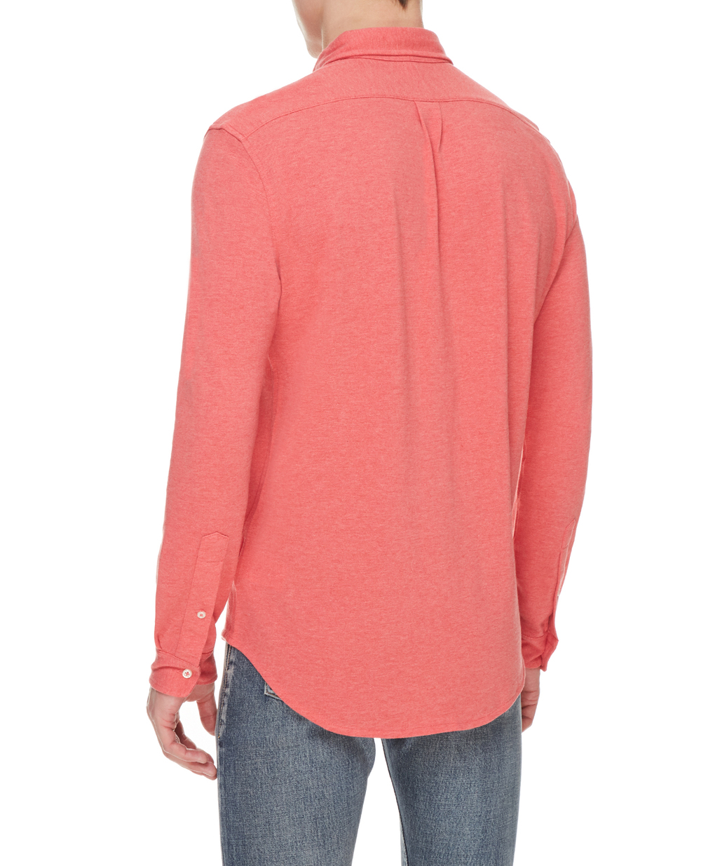 Рубашка Polo Ralph Lauren 710654408027, коралловый цвет • Купить в интернет-магазине Kameron
