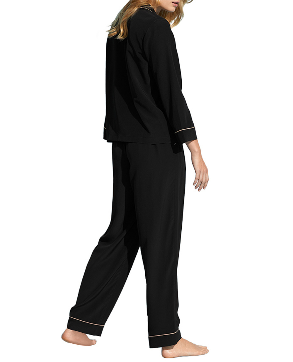 Шовкові штани CAPITAINE ERES 232112, чорний колір • Купити в інтернет-магазині Kameron