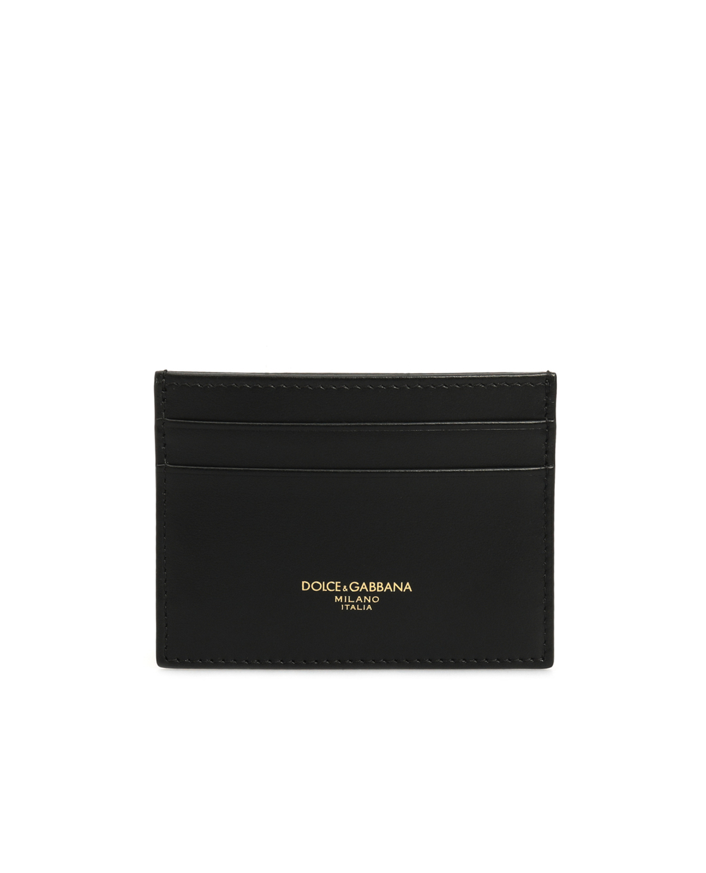 Кожаная визитница Dolce&Gabbana BP0330-AZ607, черный цвет • Купить в интернет-магазине Kameron
