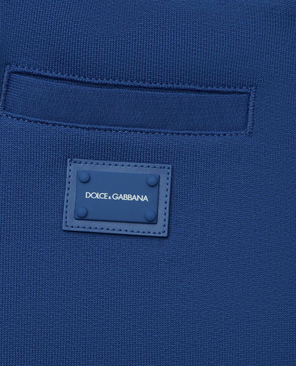 Спортивные брюки Dolce&Gabbana Kids L4JPDD-G7A5T-S, синий цвет • Купить в интернет-магазине Kameron