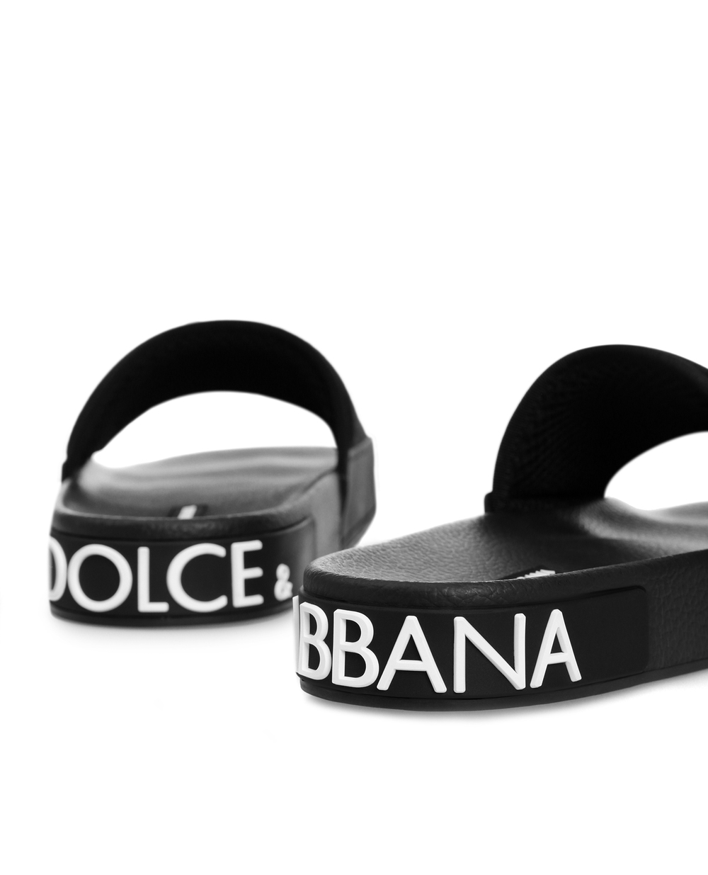 Слайдери Dolce&Gabbana CW0132-AA108, чорний колір • Купити в інтернет-магазині Kameron