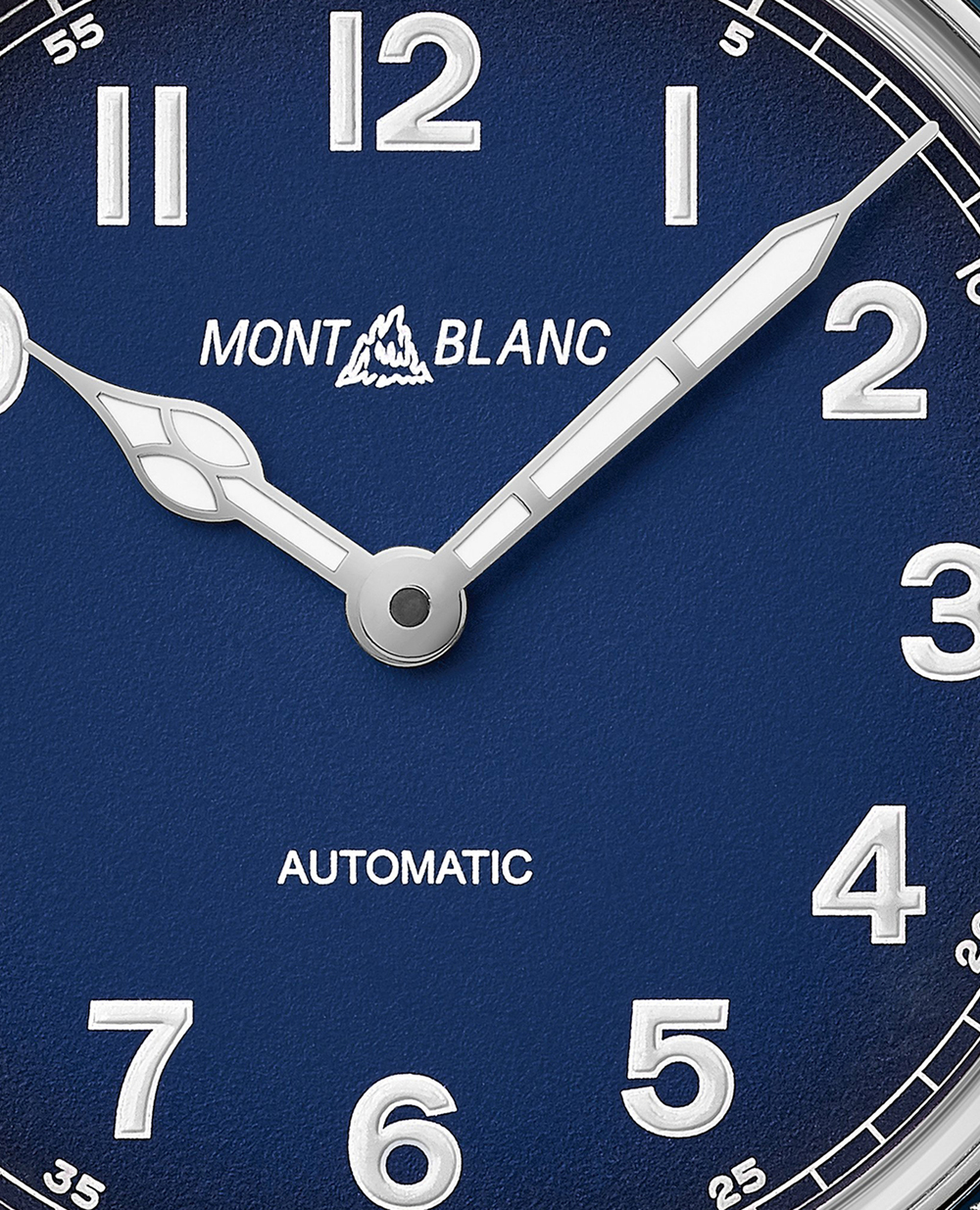 Годинник Montblanc 1858 Montblanc 126758, синій колір • Купити в інтернет-магазині Kameron