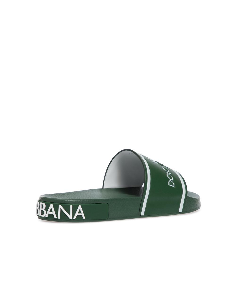 Слайдери Saint Barth Dolce&Gabbana CS1646-AZ578, зелений колір • Купити в інтернет-магазині Kameron