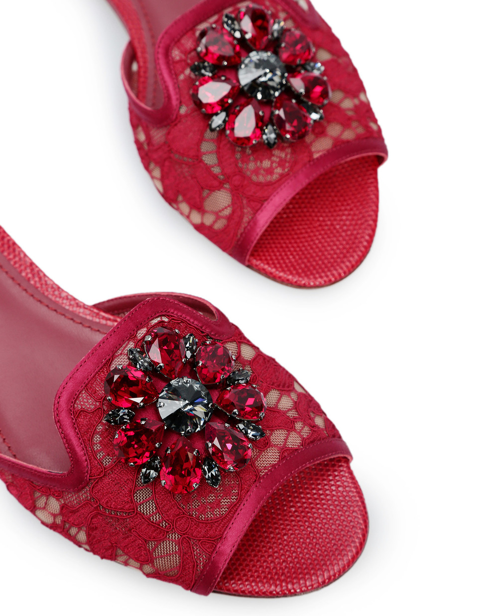 Мюли Rainbow Dolce&Gabbana CQ0023-AG667, бордовый цвет • Купить в интернет-магазине Kameron