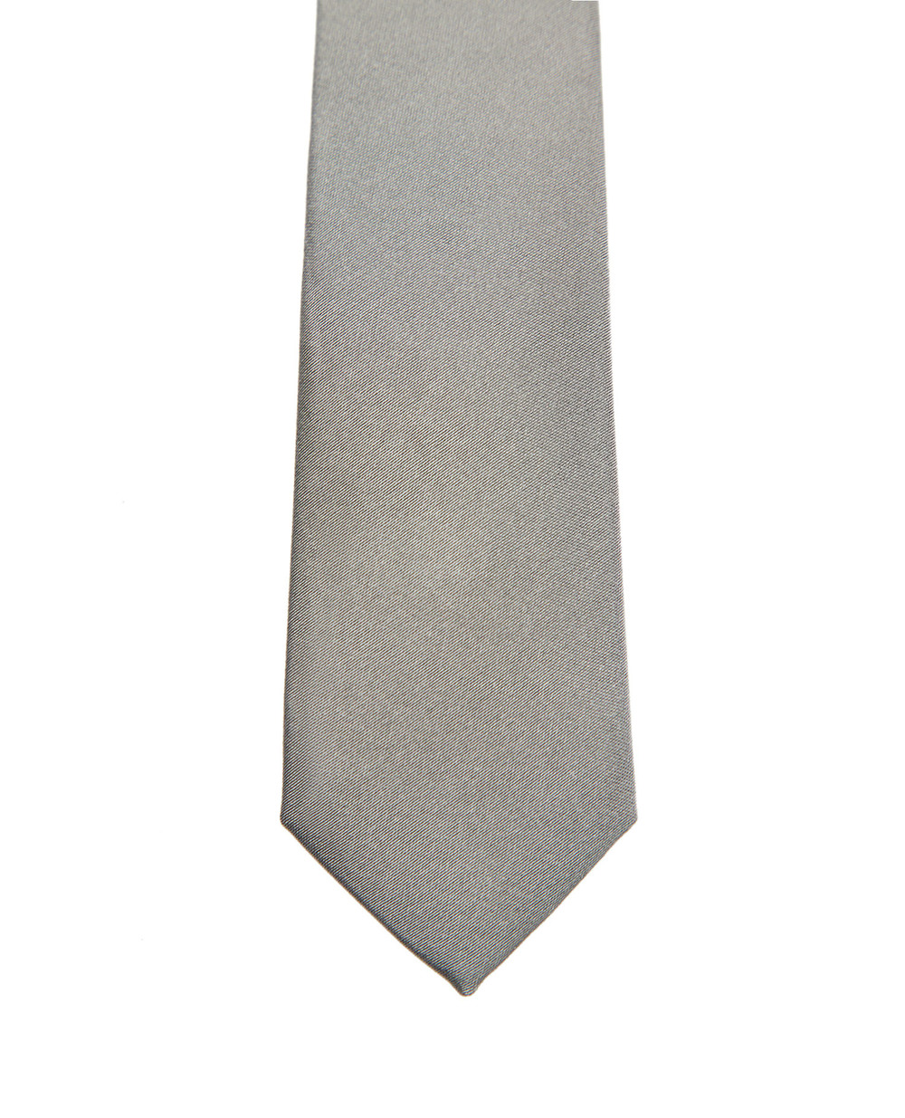 Шелковый галстук Dolce&Gabbana GT142E-G0U05, серый цвет • Купить в интернет-магазине Kameron