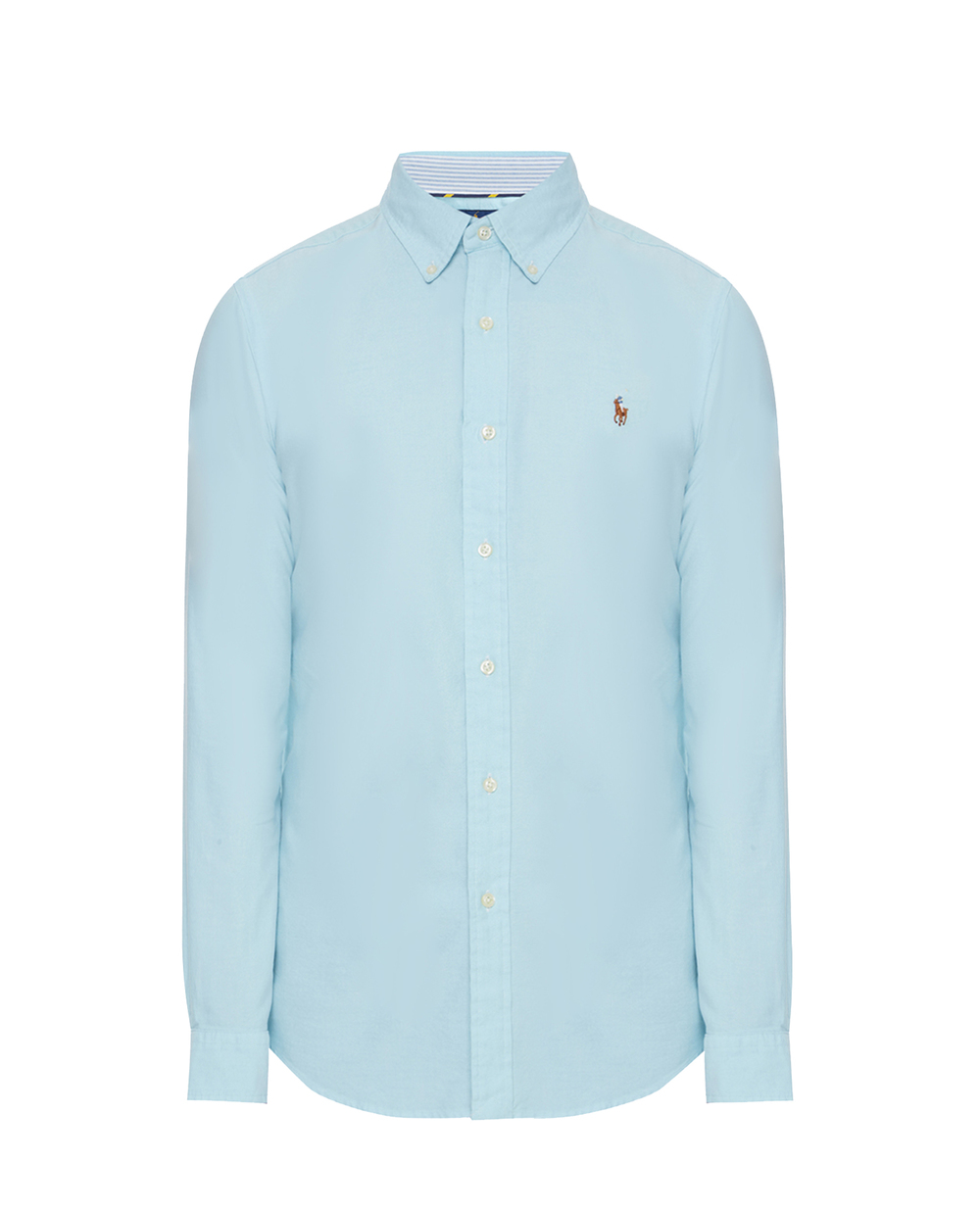 Рубашка Polo Ralph Lauren 710829473001, голубой цвет • Купить в интернет-магазине Kameron