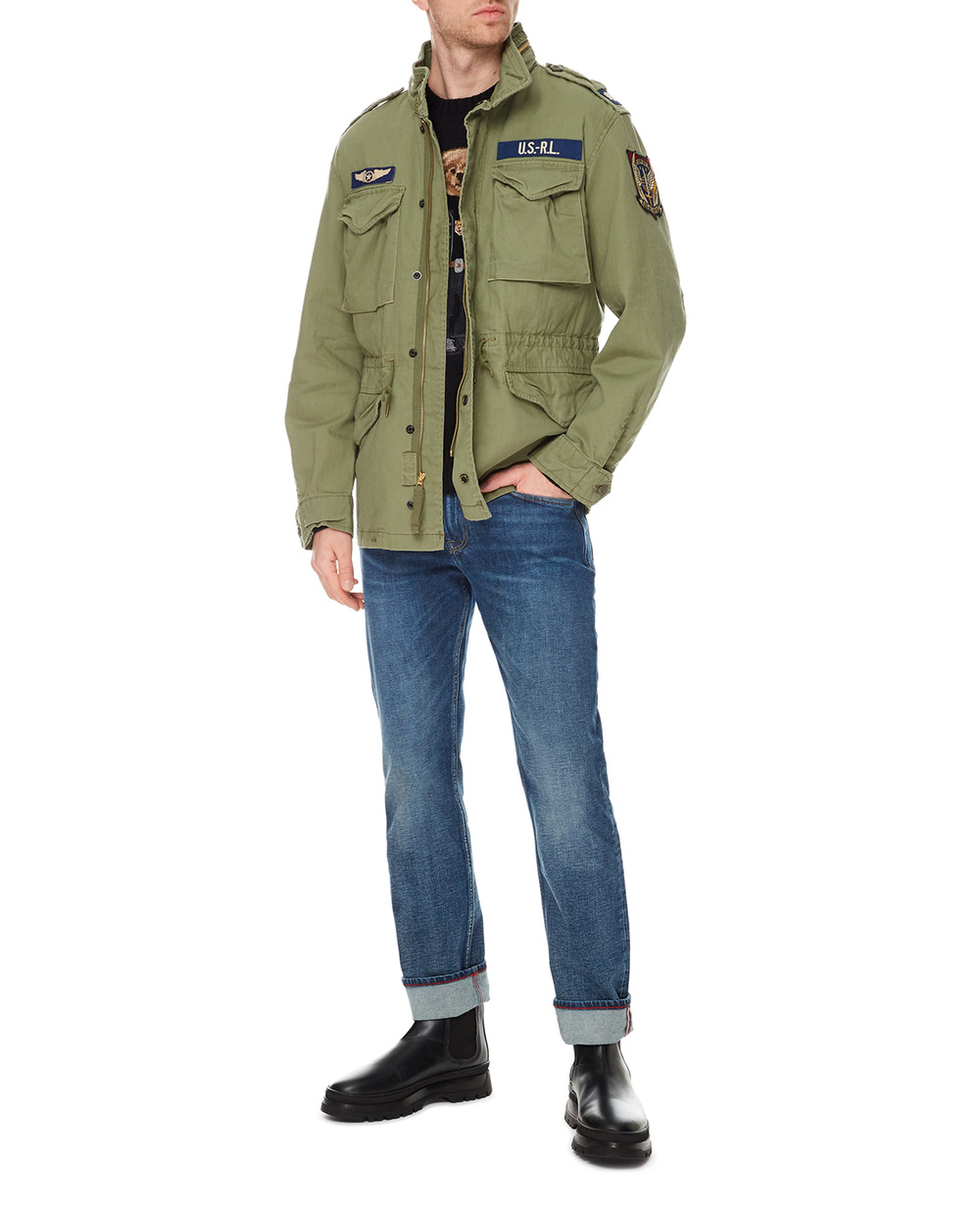 Куртка M65 Field Jacket Polo Ralph Lauren 710722923003, зеленый цвет • Купить в интернет-магазине Kameron