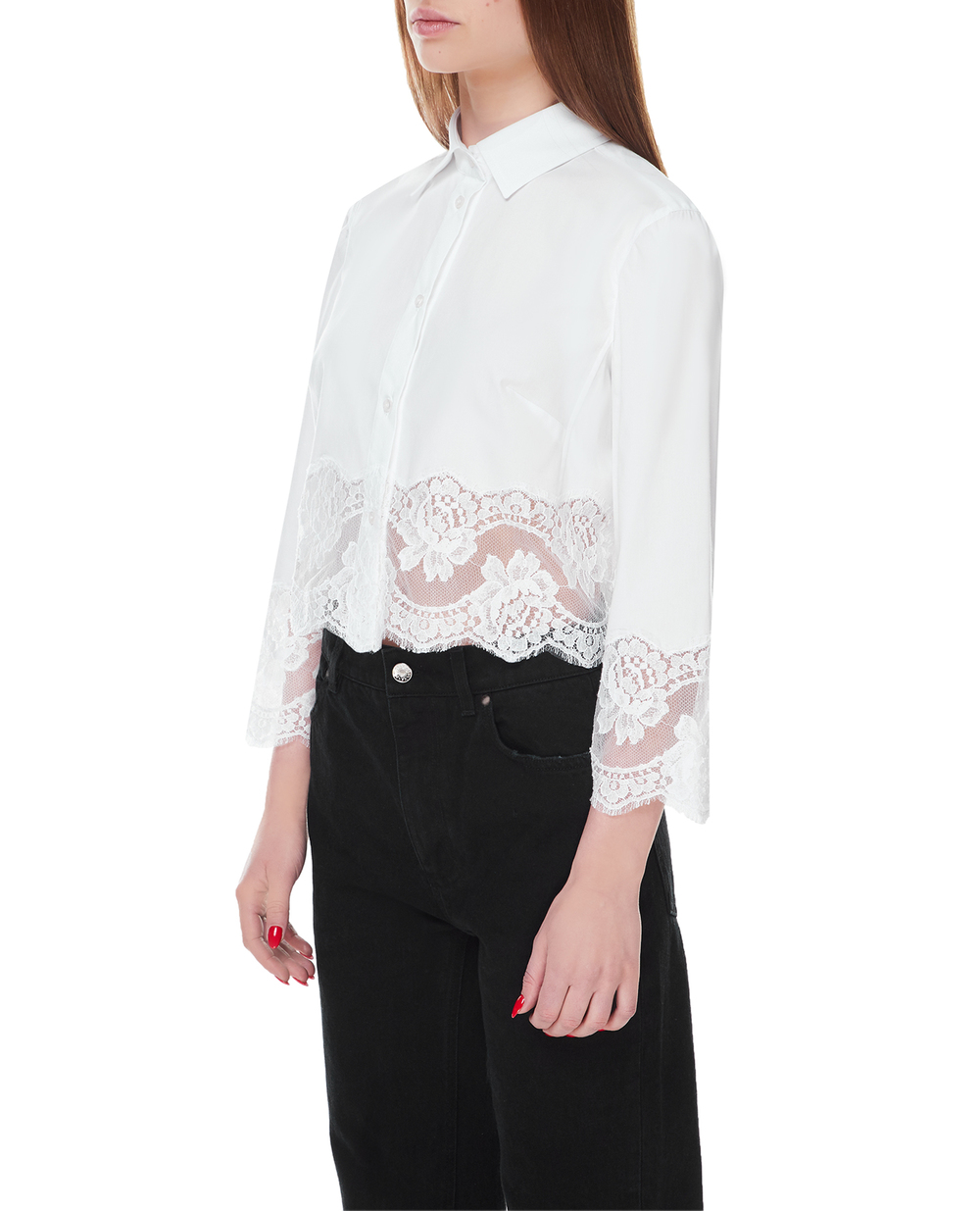 Сорочка Dolce&Gabbana F5Q65T-FUEEE, білий колір • Купити в інтернет-магазині Kameron