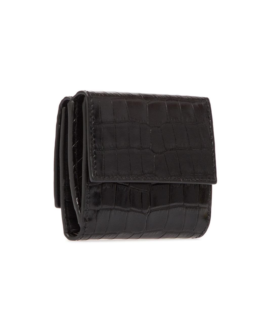 Кожаный кошелек Polo Ralph Lauren 427750110002, черный цвет • Купить в интернет-магазине Kameron