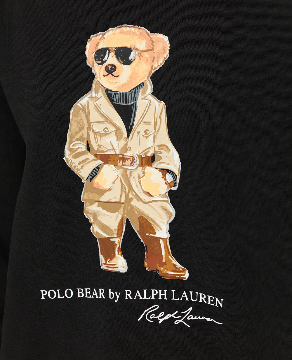 Світшот Polo Ralph Lauren 211839164001, чорний колір • Купити в інтернет-магазині Kameron