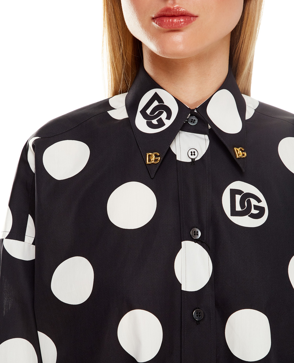 Рубашка Dolce&Gabbana F5N84T-HS5K2, черный цвет • Купить в интернет-магазине Kameron