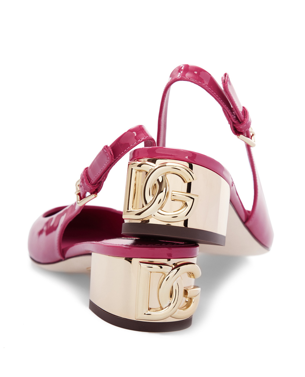 Шкіряні слінгбеки Alexa Dolce&Gabbana CG0498-AQ130, фіолетовий колір • Купити в інтернет-магазині Kameron