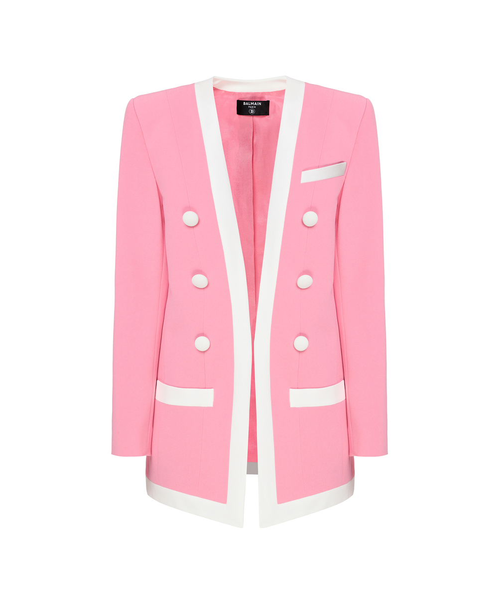 Жакет Balmain VF17576V089, розовый цвет • Купить в интернет-магазине Kameron