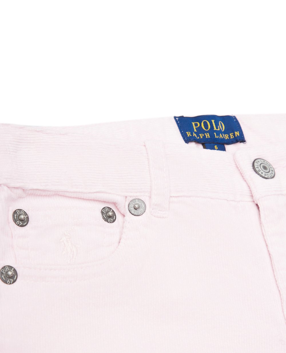 Дитячі вельветові штани Polo Ralph Lauren Kids 313698873001, рожевий колір • Купити в інтернет-магазині Kameron