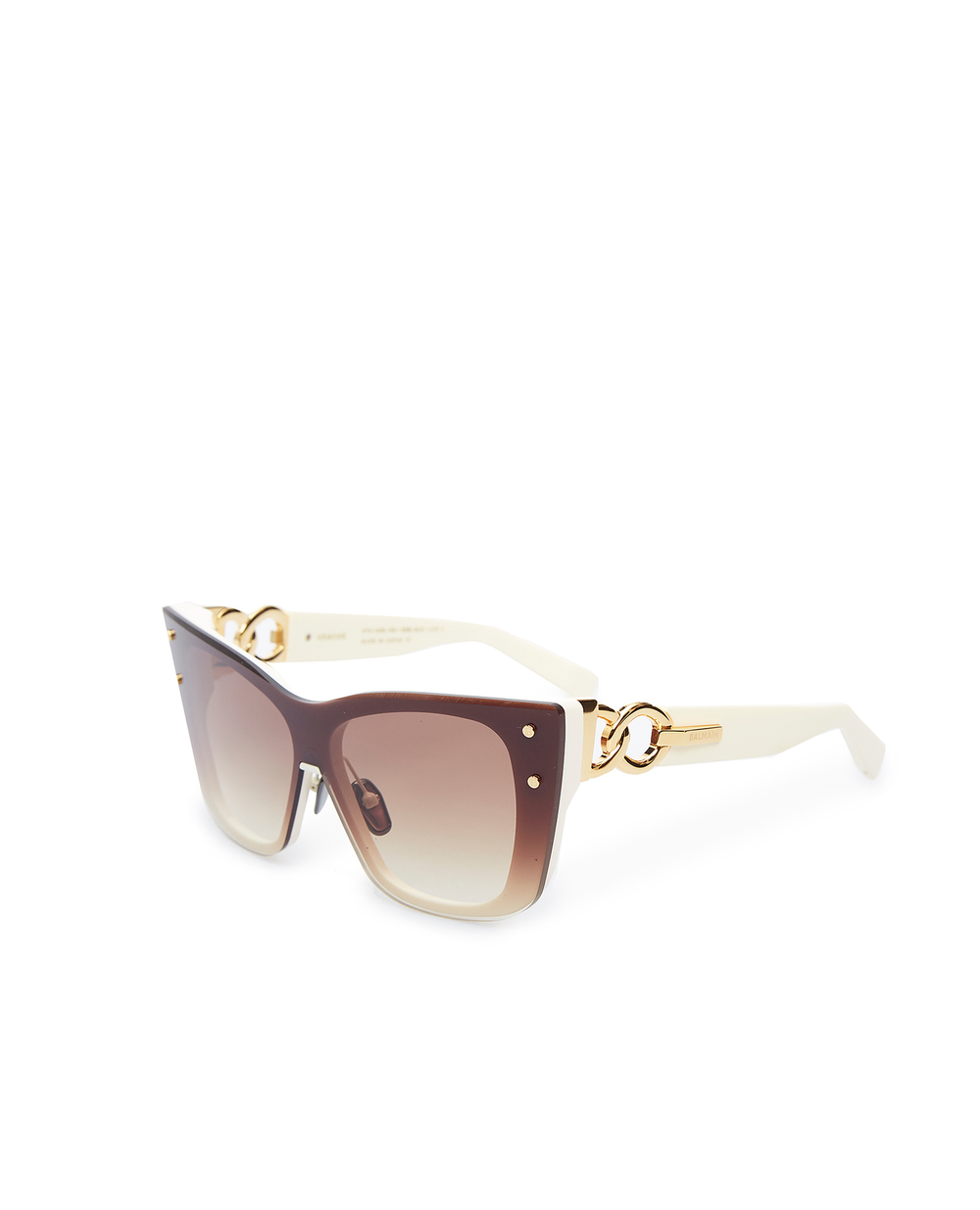 Солнцезащитные очки Balmain BPS-106B-150, коричневый цвет • Купить в интернет-магазине Kameron