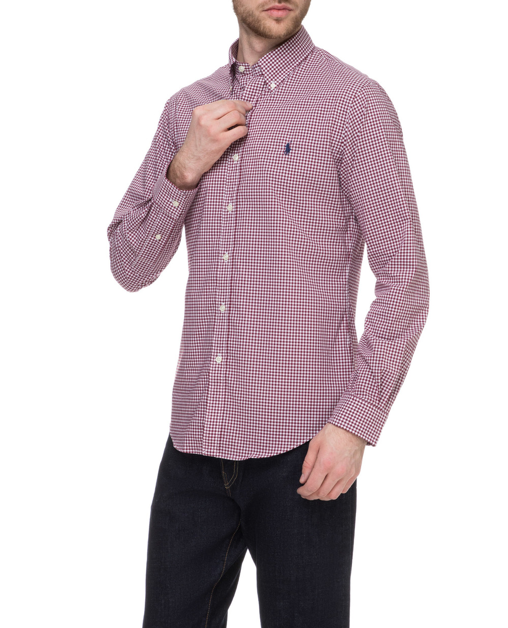 Рубашка Polo Ralph Lauren 710767329002, разноцветный цвет • Купить в интернет-магазине Kameron