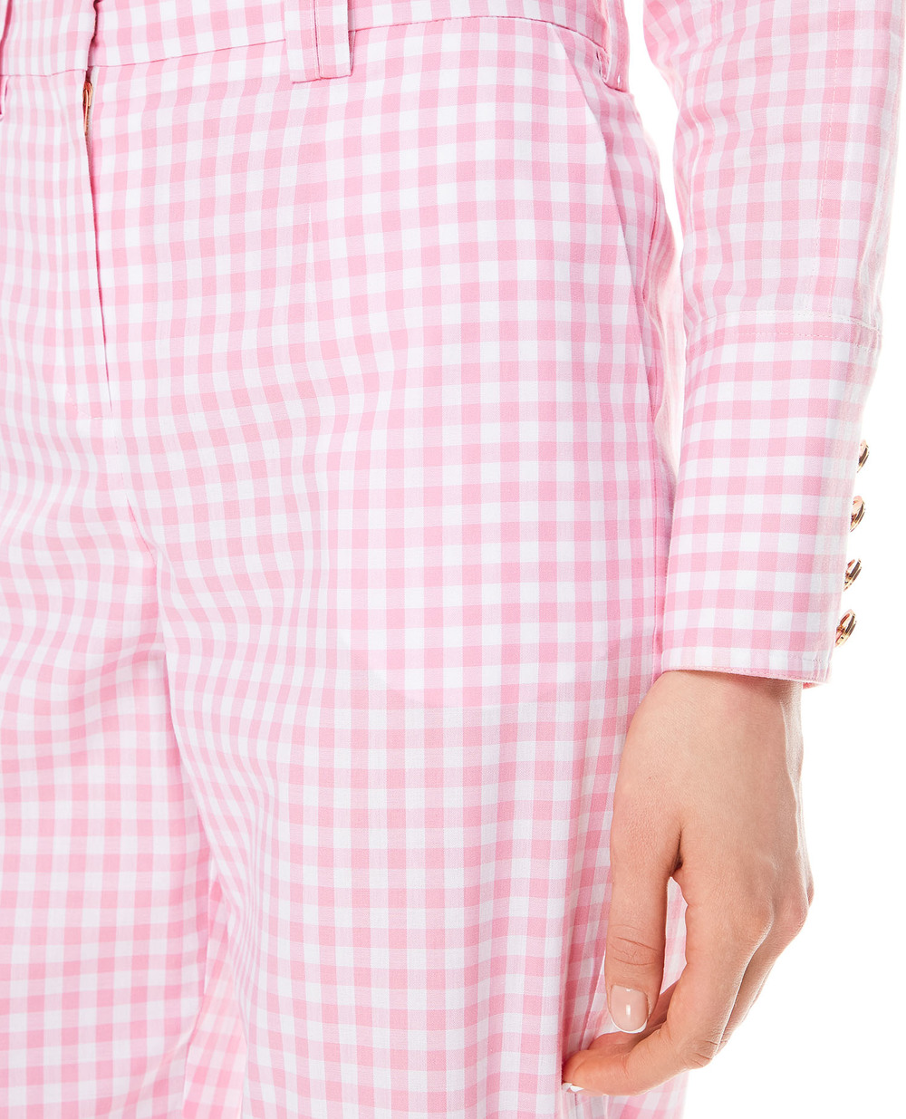 Штани Balmain VF15172C274, рожевий колір • Купити в інтернет-магазині Kameron