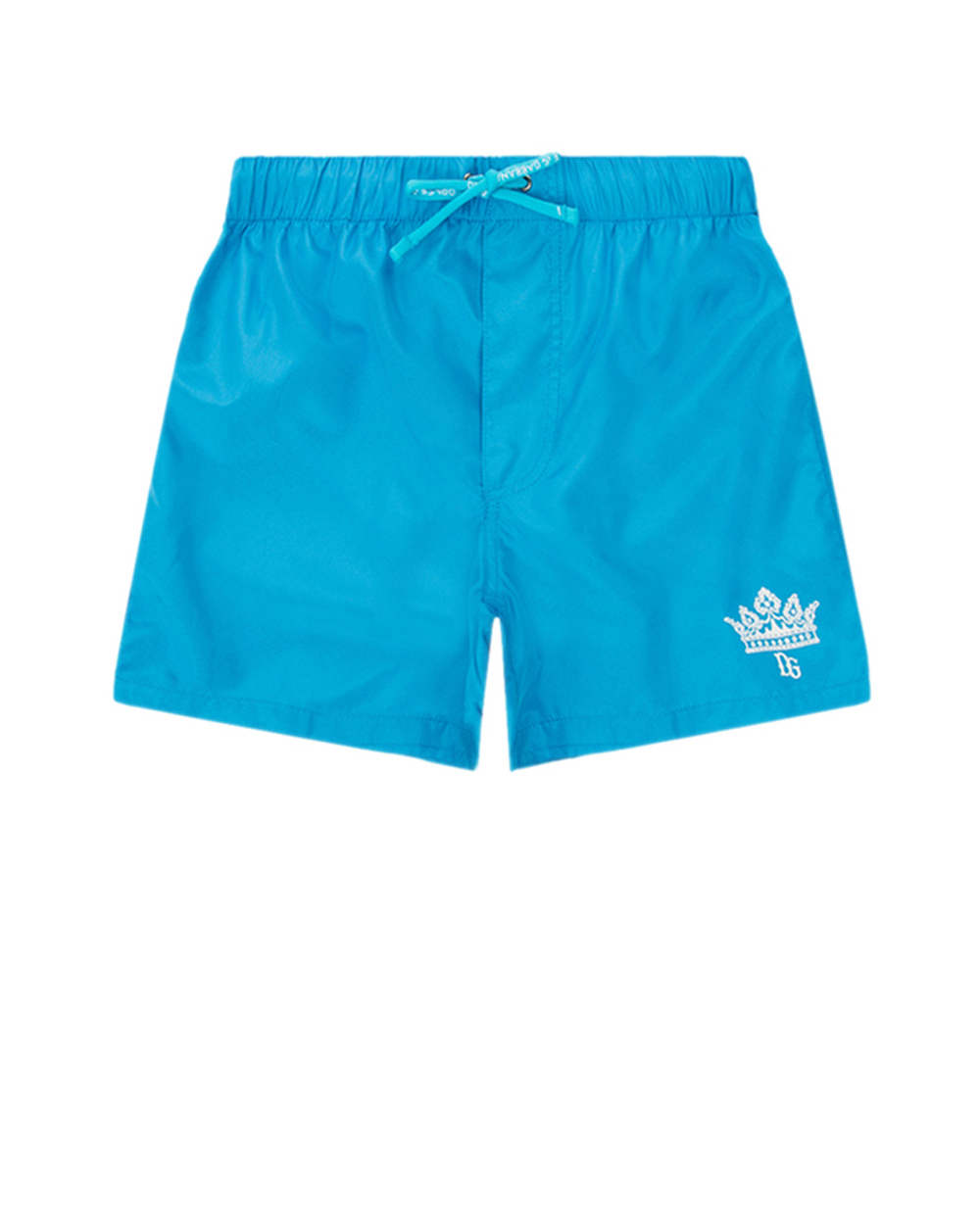 Плавательные шорты Dolce&Gabbana Kids L4J823-G7VOL-S, голубой цвет • Купить в интернет-магазине Kameron