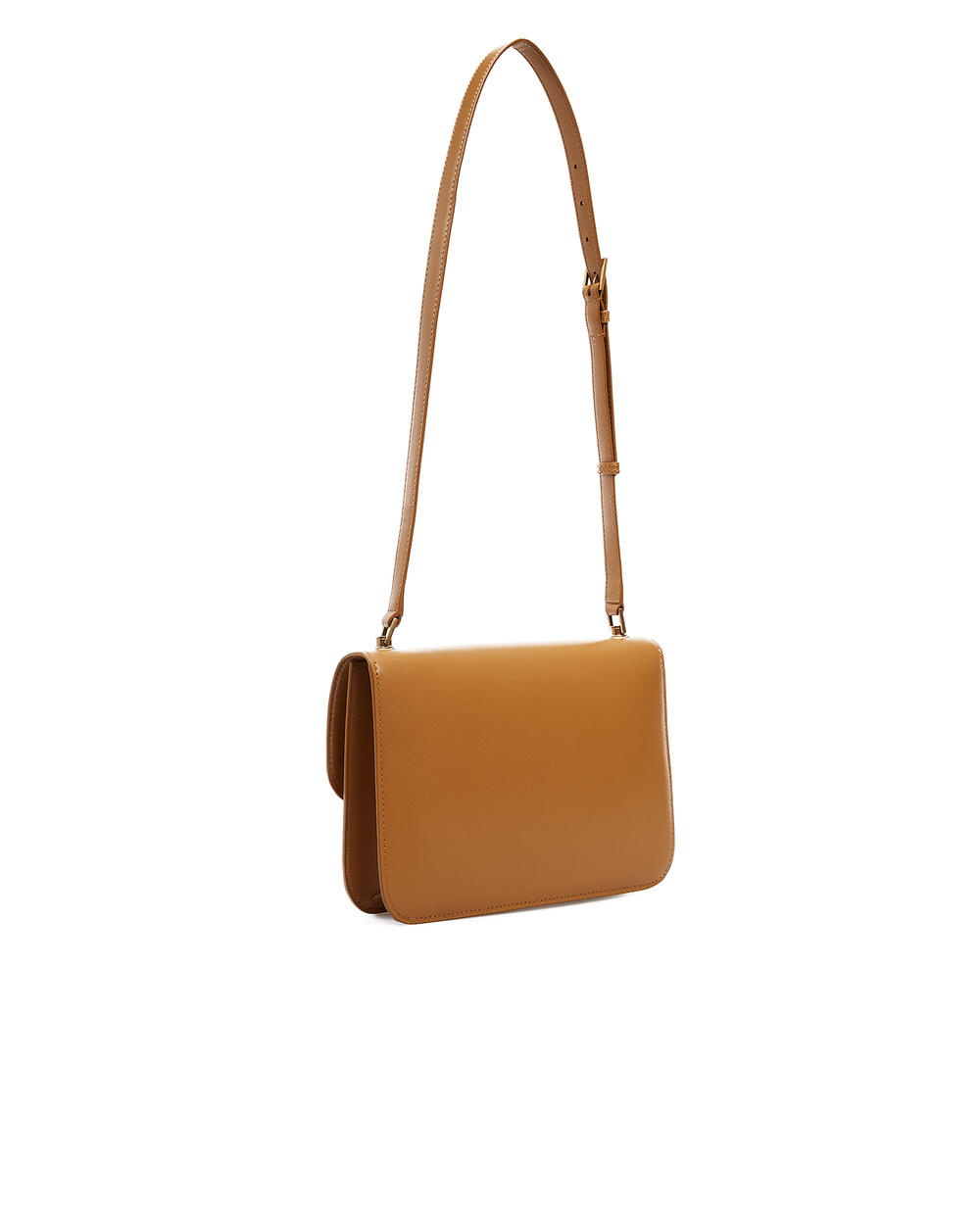 Шкіряна сумка Carré Saint Laurent 633214-1YF0W, рудий колір • Купити в інтернет-магазині Kameron