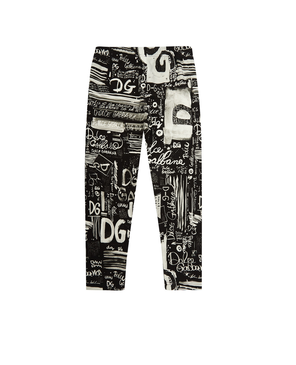 Леггинсы Dolce&Gabbana Kids L5JP5B-FSGXY-B, черный цвет • Купить в интернет-магазине Kameron