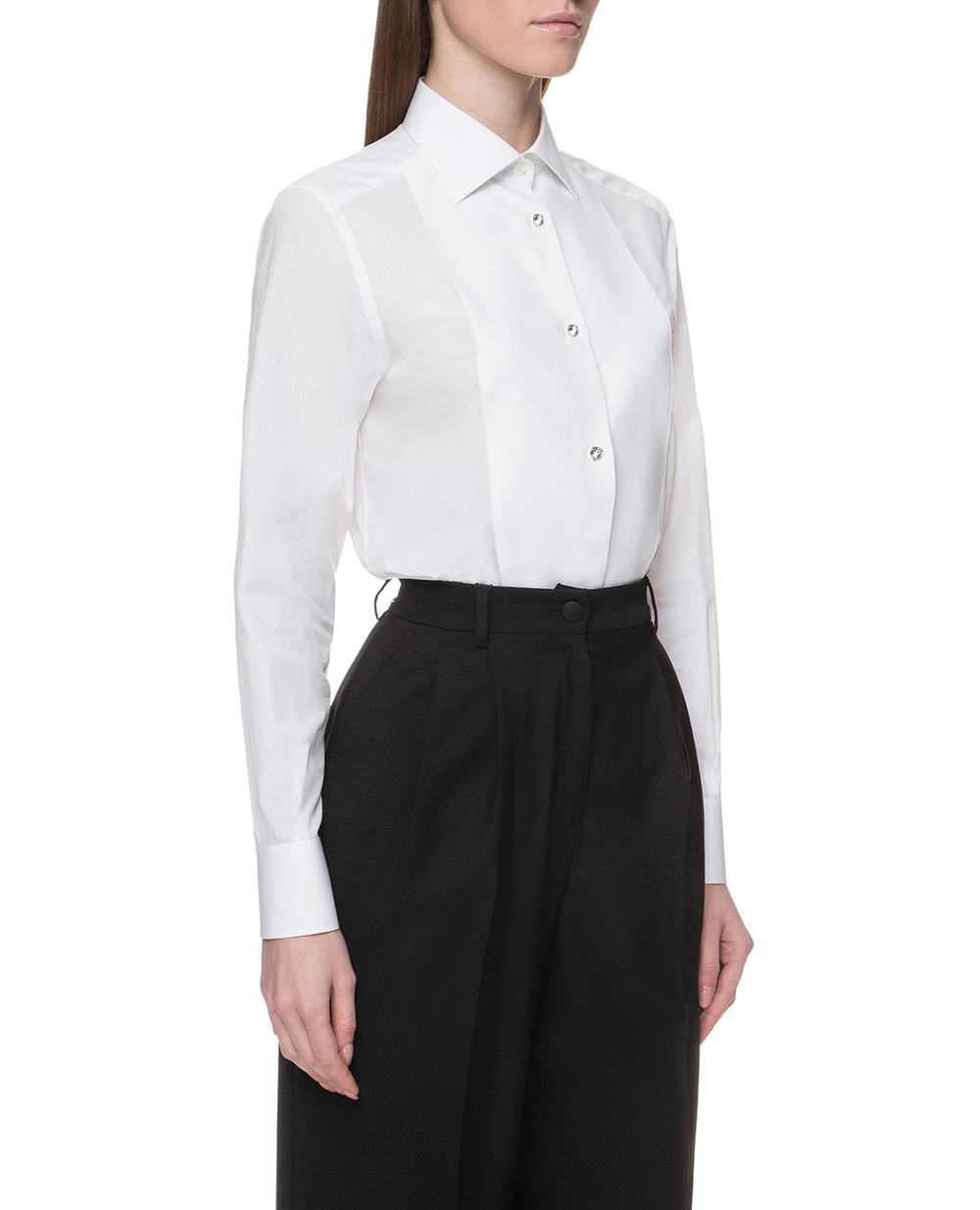 Рубашка Dolce&Gabbana F5G34Z-FU5K9, белый цвет • Купить в интернет-магазине Kameron