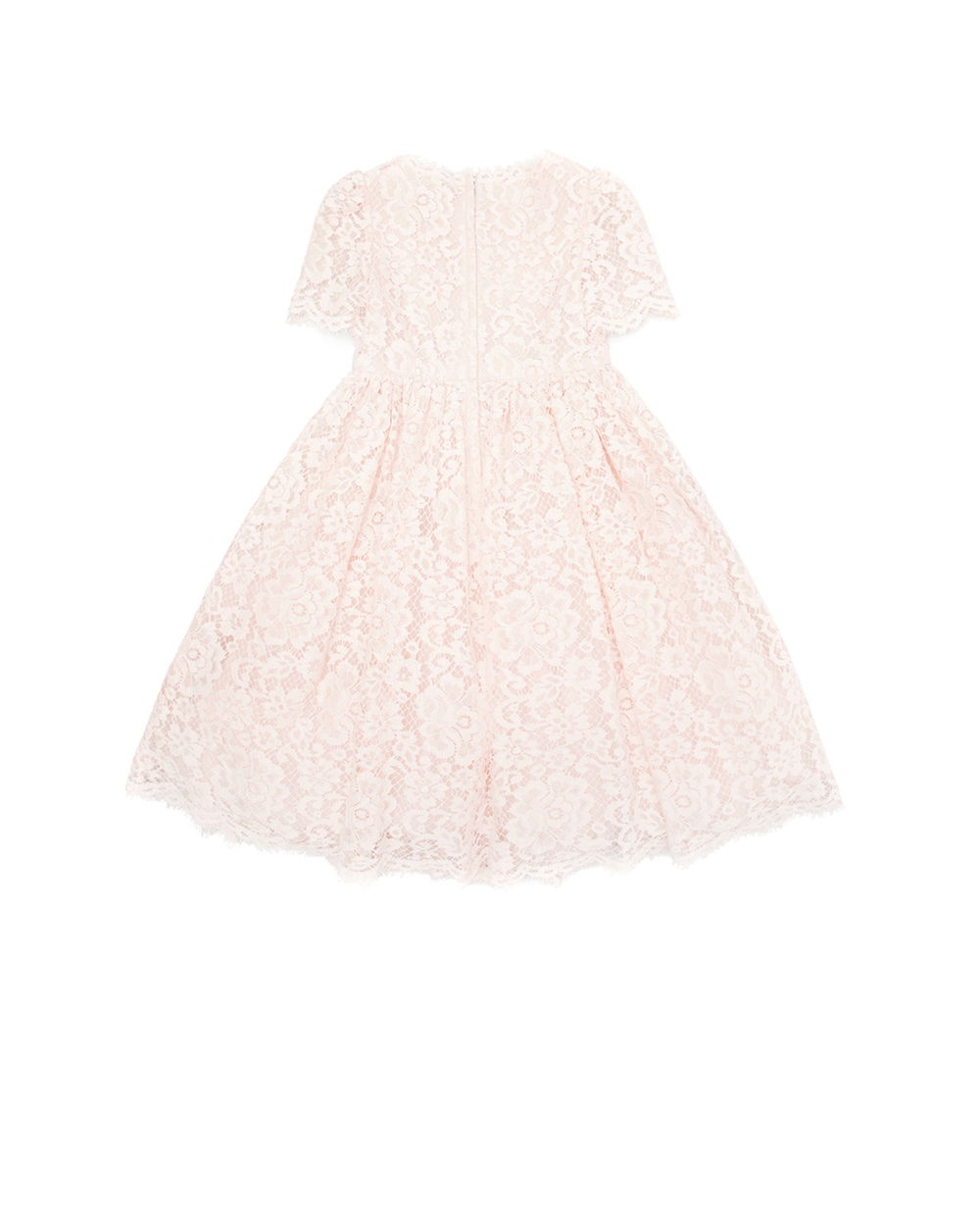 Сукня Dolce&Gabbana Kids L52DP9-HLMEA-S, рожевий колір • Купити в інтернет-магазині Kameron