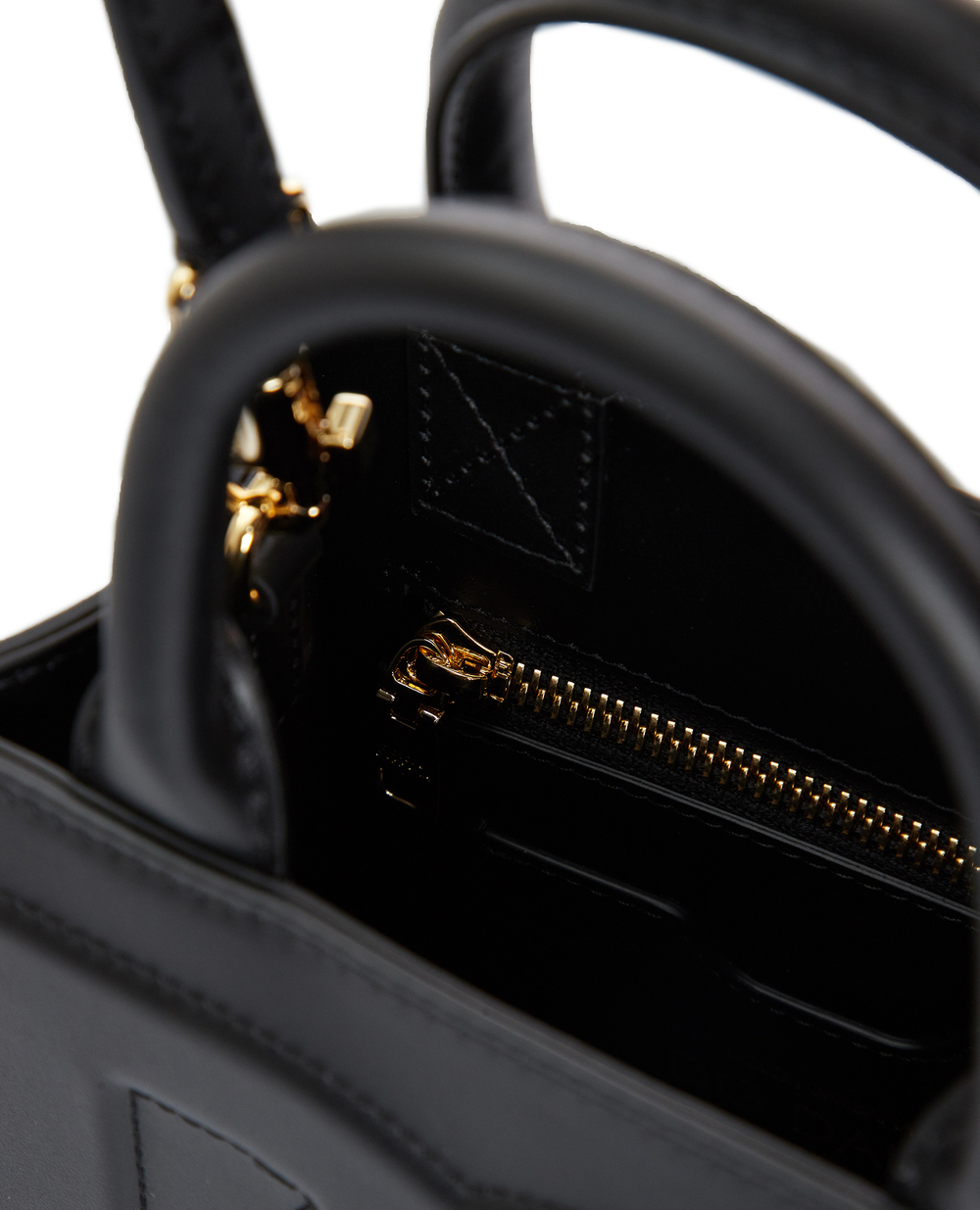 Шкіряна сумка DG Daily Small Dolce&Gabbana BB7479-AW576, чорний колір • Купити в інтернет-магазині Kameron
